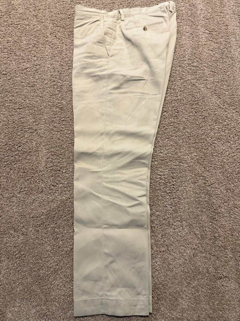 Ralph Lauren Men's Cotton‎ Polo Chino Pant Classic Fit Khaki Pants 36x 32.
